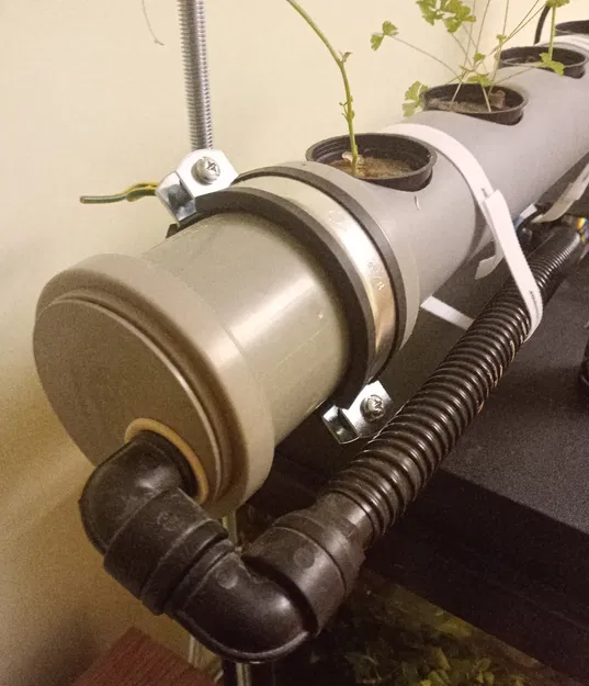 Khung đỡ hệ thống Aquaponics tự chế đặt trên bể cá - Image 7