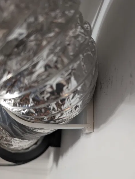 Giá đỡ ống gió mềm bằng nhôm dạng gài tường 4 inch - Image 2