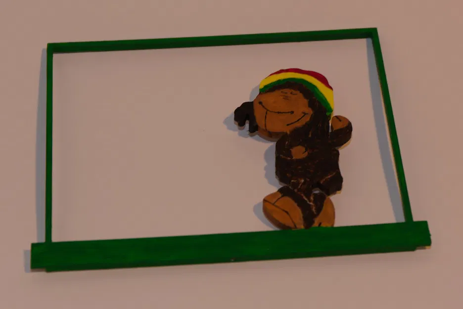 Móc chìa khóa có nhân vật di chuyển - Image 3