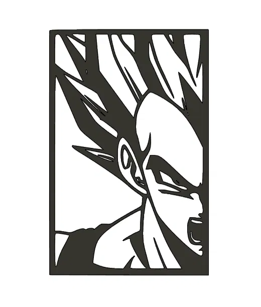 Tranh tường Vegeta - Image 1