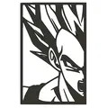 Tranh tường Vegeta - Thumbnail 1