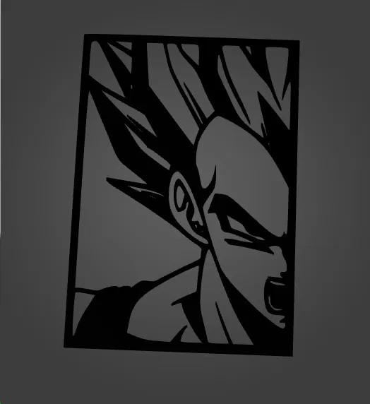 Tranh tường Vegeta - Image 2