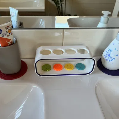 Giá đỡ bàn chải đánh răng gia đình