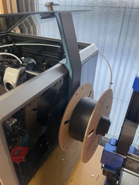 Giá đỡ cuộn dây và tấm che trên K1 max - Image 1