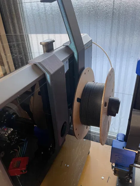 Giá đỡ cuộn dây và tấm che trên K1 max - Image 2