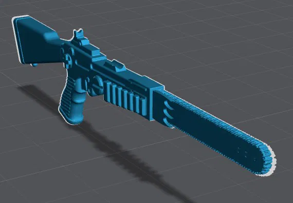 Súng Cưa Máy Gi Joe Buzzer - Image 1