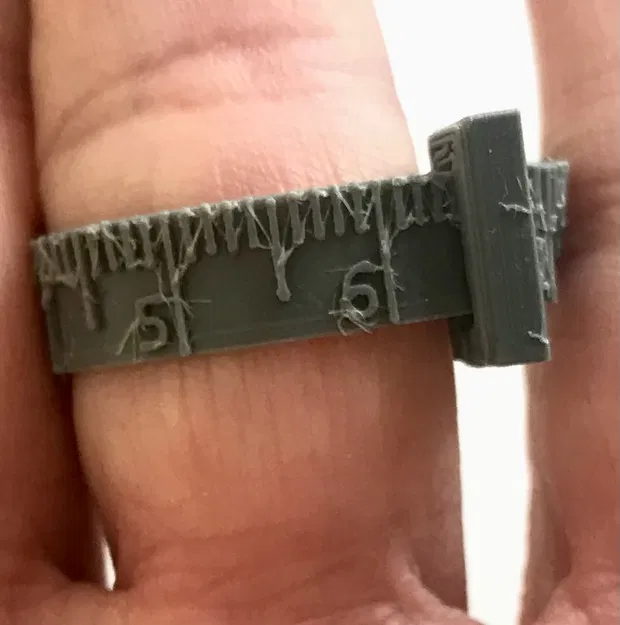 Thước đo size nhẫn và eo / Ring and waist sizer - Image 1