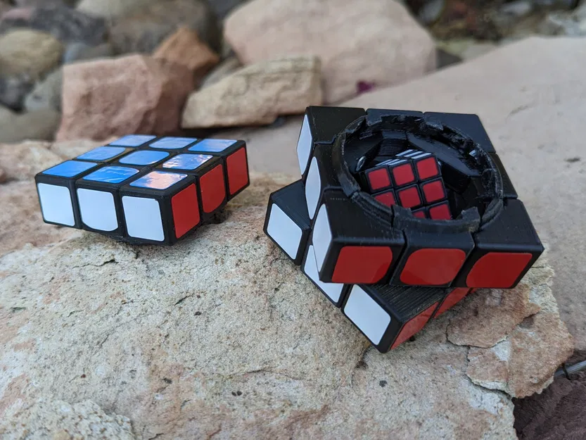 Hộp đựng Khối Rubik Hoạt động được - Image 1