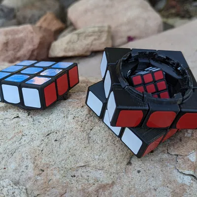 Hộp đựng Khối Rubik Hoạt động được
