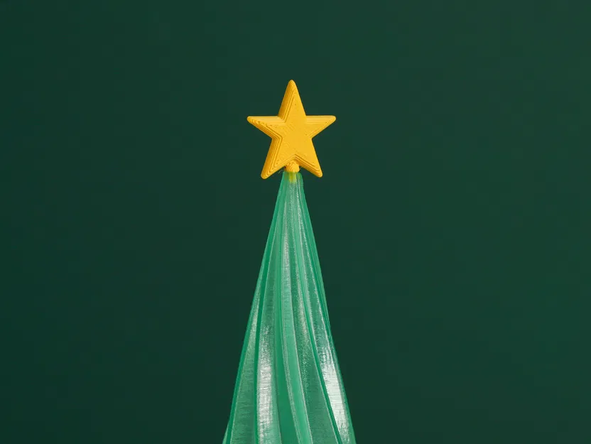 Cây Thông Noel Xoắn Ốc, Chế độ Vase, Trang Trí Noel bởi Slimprint - Image 2