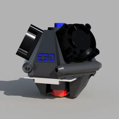 Bộ phận Delta cho E3D Revo micro, có ngàm tự cân bằng (tùy chọn)