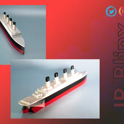 Mô hình đồ chơi Titanic