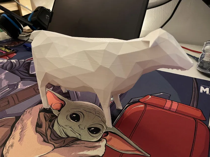 Bò Low Poly - Image 2