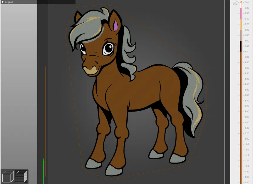 Tranh 2D - Ngựa - Image 3