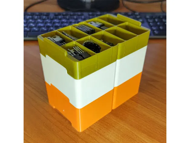 Hộp Modul Nhỏ - Chiều cao 40mm - Image 3