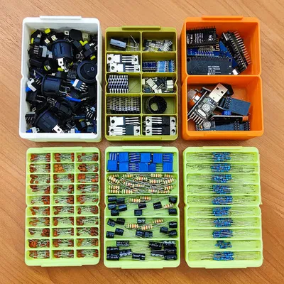 Hộp Modul Đựng Đồ Nhỏ Các Loại - Cao 50mm