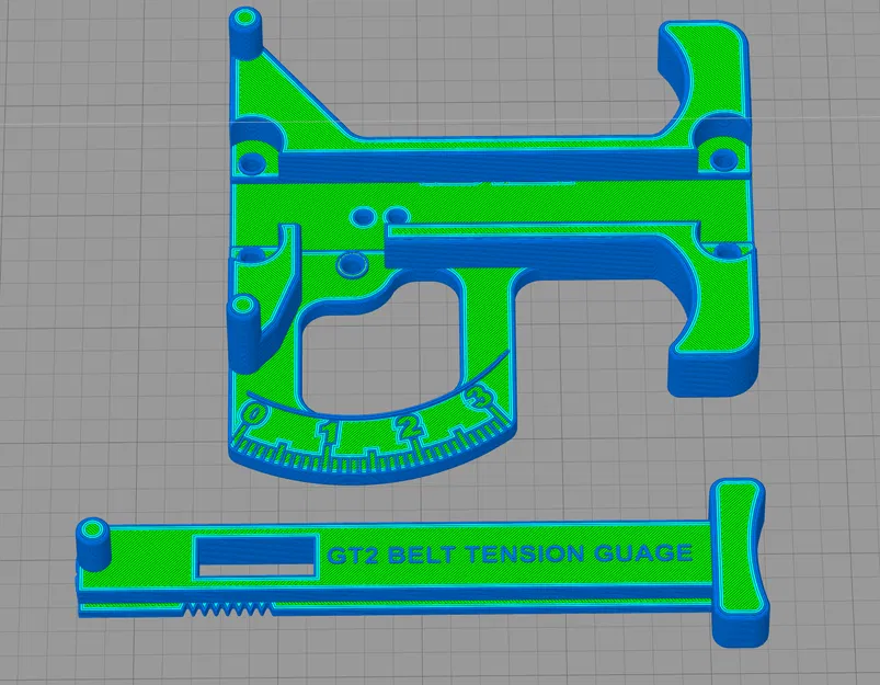 Máy đo độ căng dây đai GT2 có vòng bi - Image 2