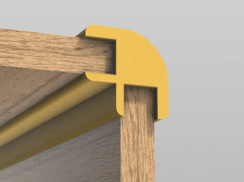 Các loại góc bo tròn Ván ép 9mm + File STEP - Image 1