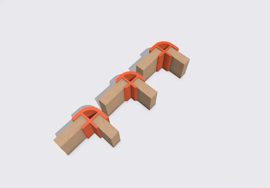 Các loại góc bo tròn Ván ép 9mm + File STEP - Image 3