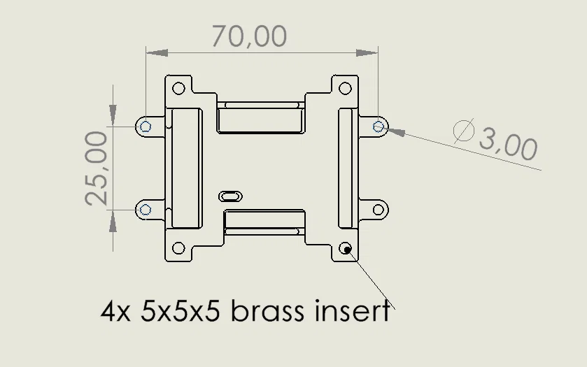 Giá đỡ MATEK F405 Wing v2 - Image 2