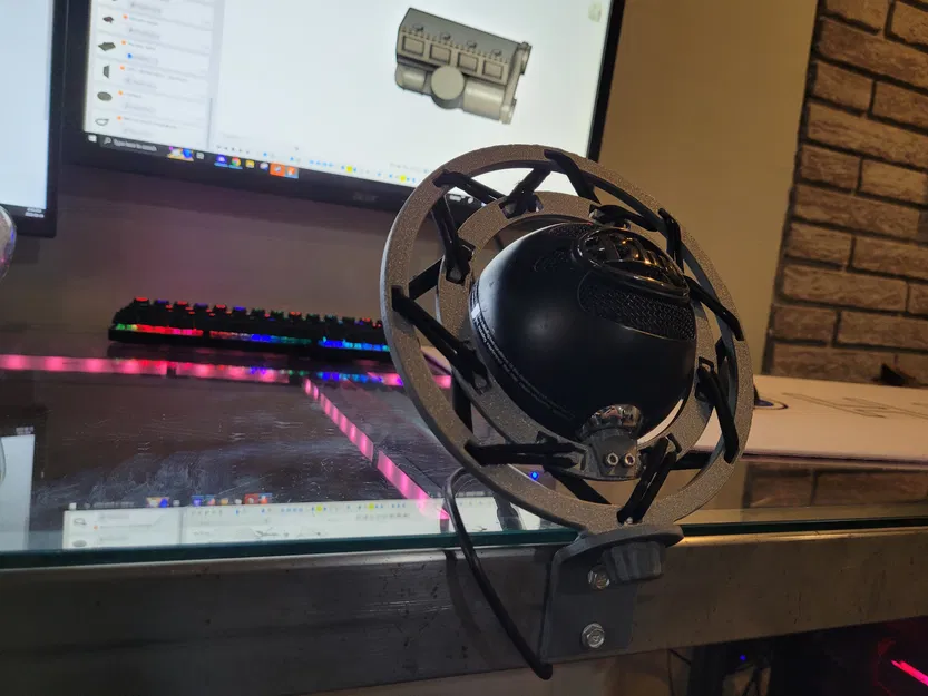 Giá đỡ chống rung cho micro Blue Snowball - Image 3