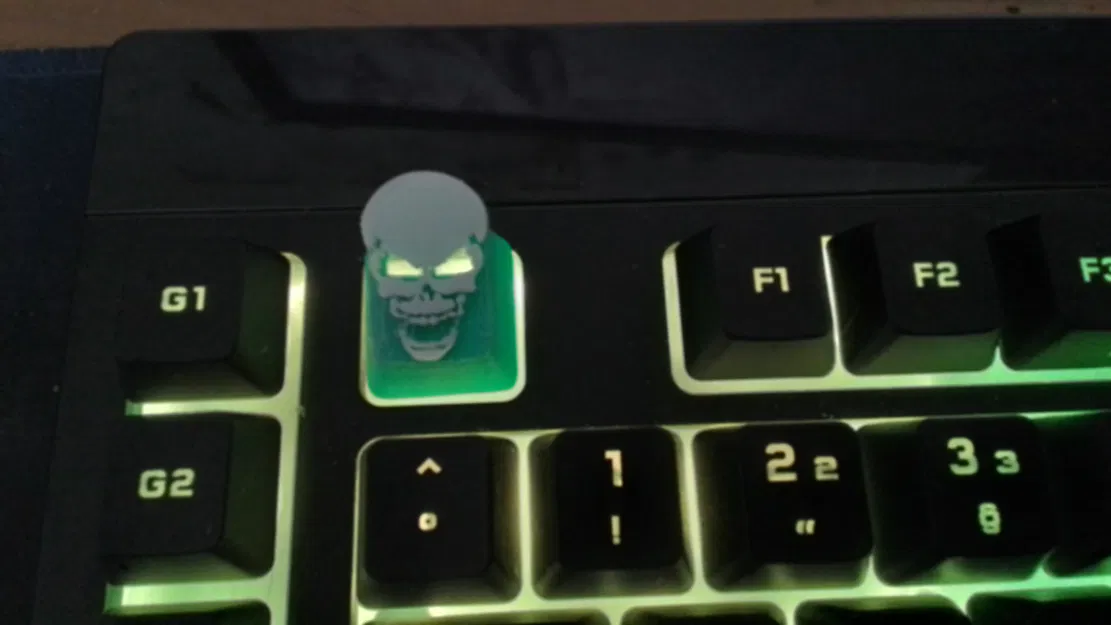 Nút Bàn Phím "Skull-Taste" Cho Corsair K55 - Image 1