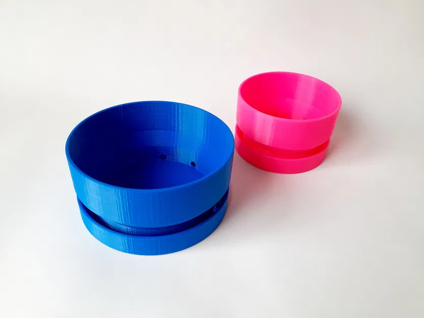 Chậu Hoa Tròn Có Lỗ Thoát Nước - Image 3