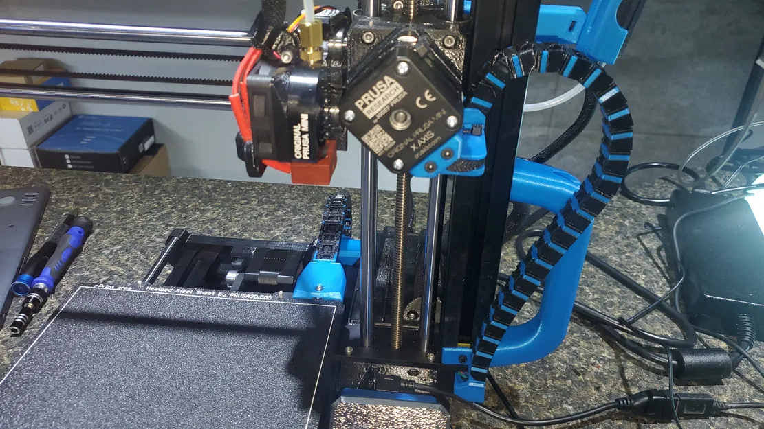 Chuỗi cáp cho Prusa Mini và Mini+ (trục X, bộ phận gia nhiệt) - Image 1