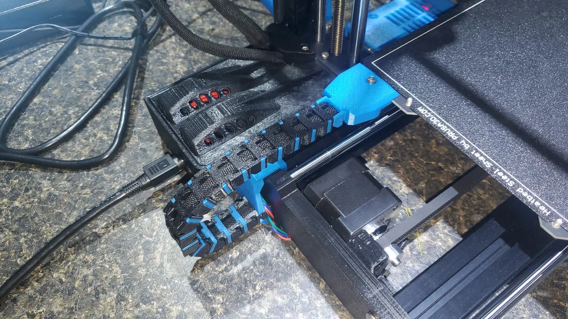 Chuỗi cáp cho Prusa Mini và Mini+ (trục X, bộ phận gia nhiệt) - Image 6