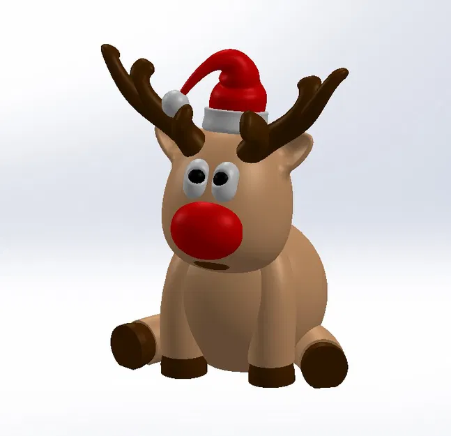 Rupert Tuần Lộc ~ Bài kiểm tra độ bền máy in 3D - Image 2