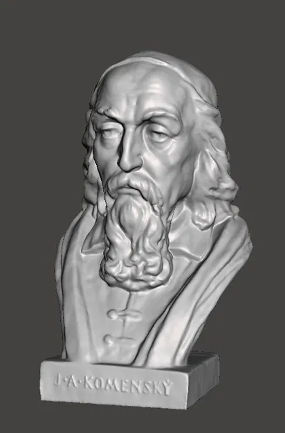 Tượng Bán Thân Jan Amos Komensky - John Amos Comenius - Image 2