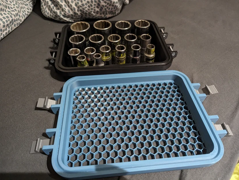 Hộp Đựng Tuýp 1/2 inch Kiểu "Ruggedbox" - Image 2