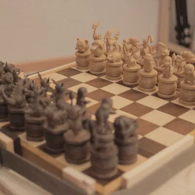 Bộ Cờ Vua Pokémon Dành Cho Người Nâng Cao