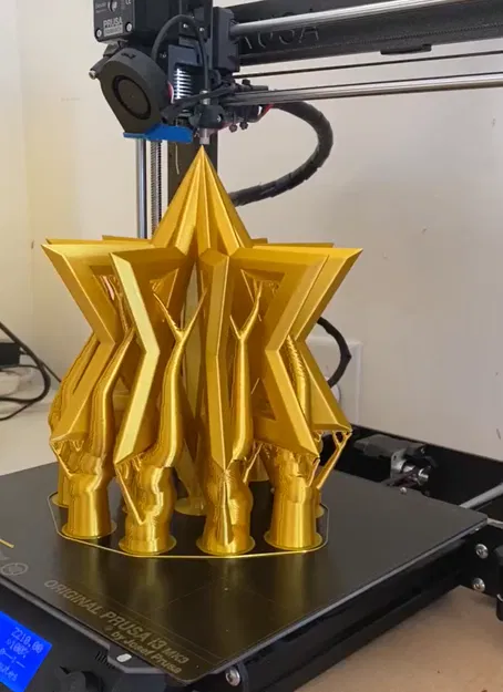 Ngôi Sao David Trang Trí Đỉnh Cây Thông - Image 3