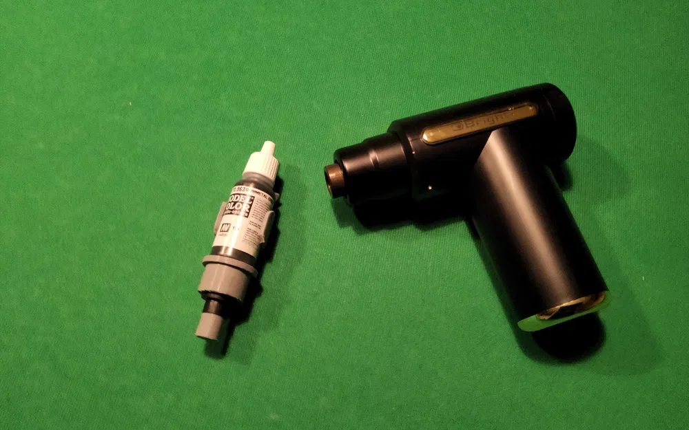 Máy lắc chai Vallejo. Súng massage Bright. - Image 2