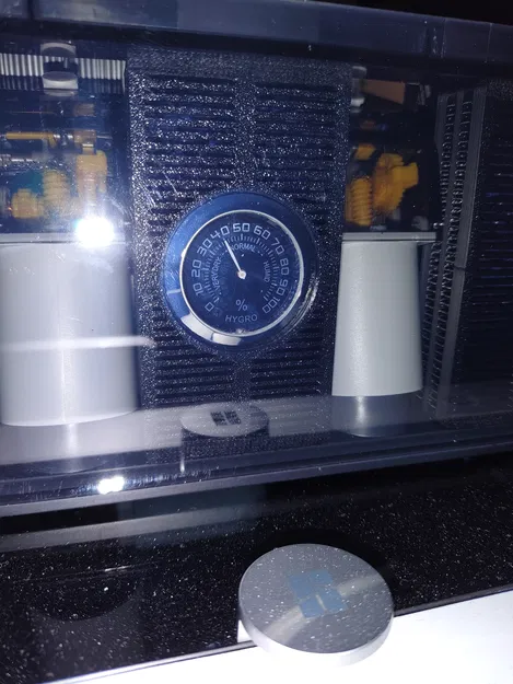 Hộp Chống Ẩm Cho Bambu Lab AMS Có Tay Cầm Và Ẩm Kế Analog - Image 2