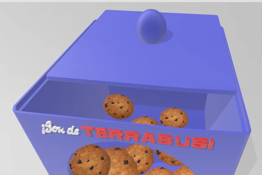 Hộp Đựng Bánh Quy Cổ Điển - Image 2