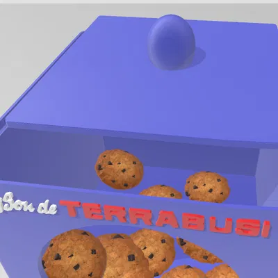 Hộp Đựng Bánh Quy Cổ Điển