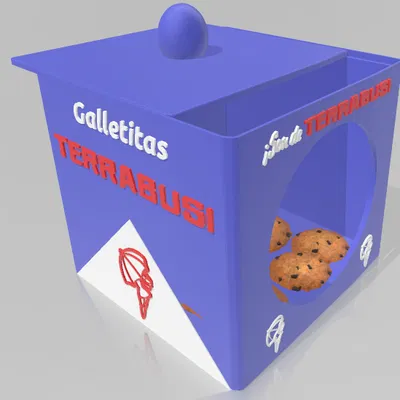 Hộp Đựng Bánh Quy Cổ Điển