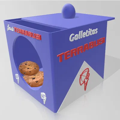 Hộp Đựng Bánh Quy Cổ Điển