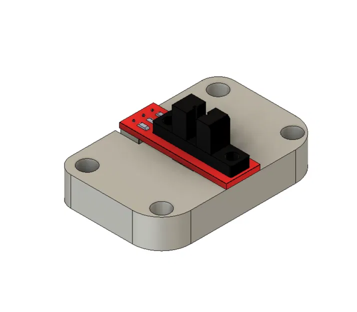 Đế Gắn Cảm Biến Hết Dây Sợi Nhựa Quang Học - Image 3