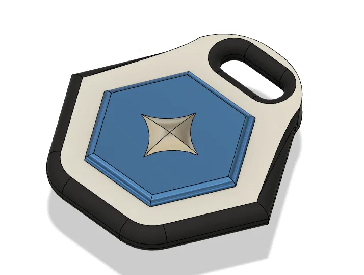 Móc Khóa Súng Valorant Platinum - Image 1