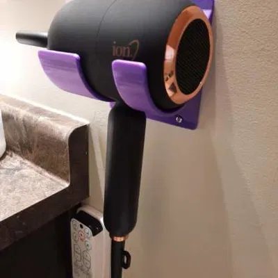 Kệ treo tường máy sấy ion LUXE Airstyler