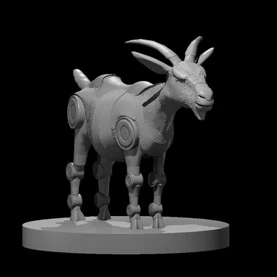 Mô Hình Goat Steel Defender - Người Bảo Vệ Thép