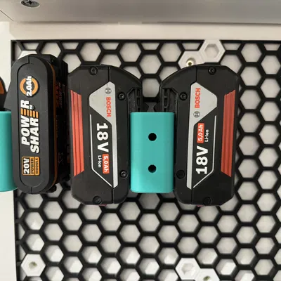 Giá đỡ 2 pin Bosch 18V cho HSW