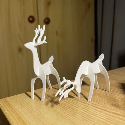 Hươu Giáng Sinh Kit Card 2 trong 1