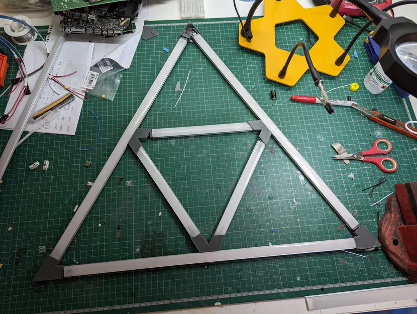 Đèn LED Triforce Legend Of Zelda Treo Tường - Image 5