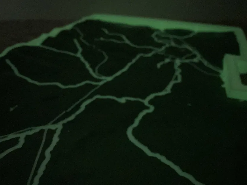 Bản đồ Topo Khung Williamstown, MA, Hoa Kỳ Có Đường và Suối - Image 11