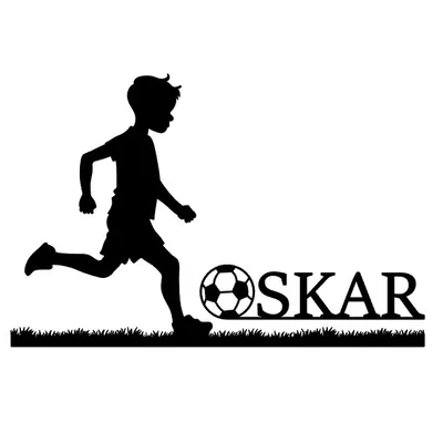Biển Tên Túc Cầu Thủ Nhí/Cầu Thủ Bóng Đá Oskar