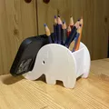 Chân đế/Hộp đựng bút hình con voi - Thumbnail 3